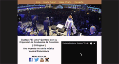 Desktop Screenshot of lokoquintero.com